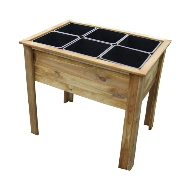 trouver le meilleur carré potager sur pied en bois