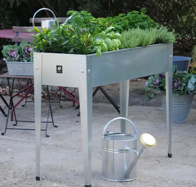 meilleur jardin potager en carré métal