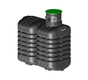 5000L de capacité, une cuve de récupération d'eau de pluie enterrée.