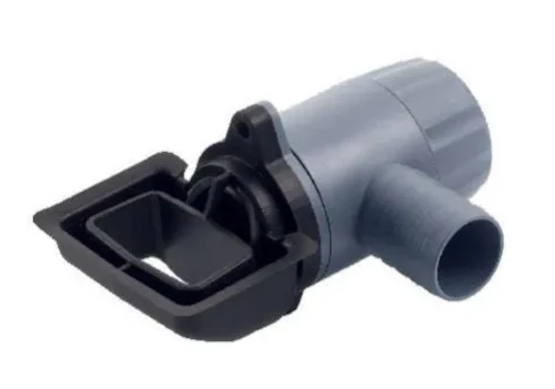 Système de filtration intégré dans le collecteur d'eau de pluie pour gouttière