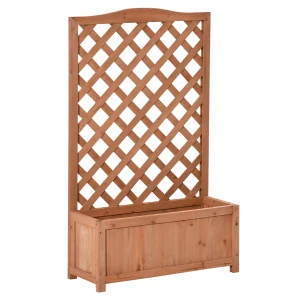 choisir le meilleur jardinière ave treillis