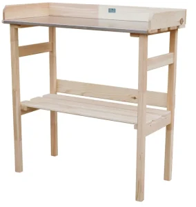 table de jadinage leroy merlin, en bois