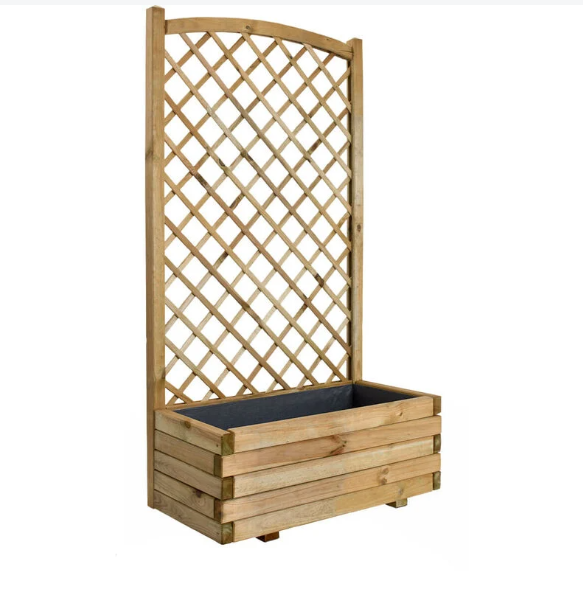meilleur jardinière avec treillis avec pieds