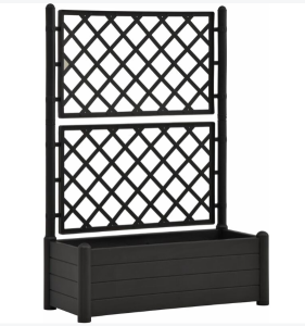 trouvez jardinière avec treillis